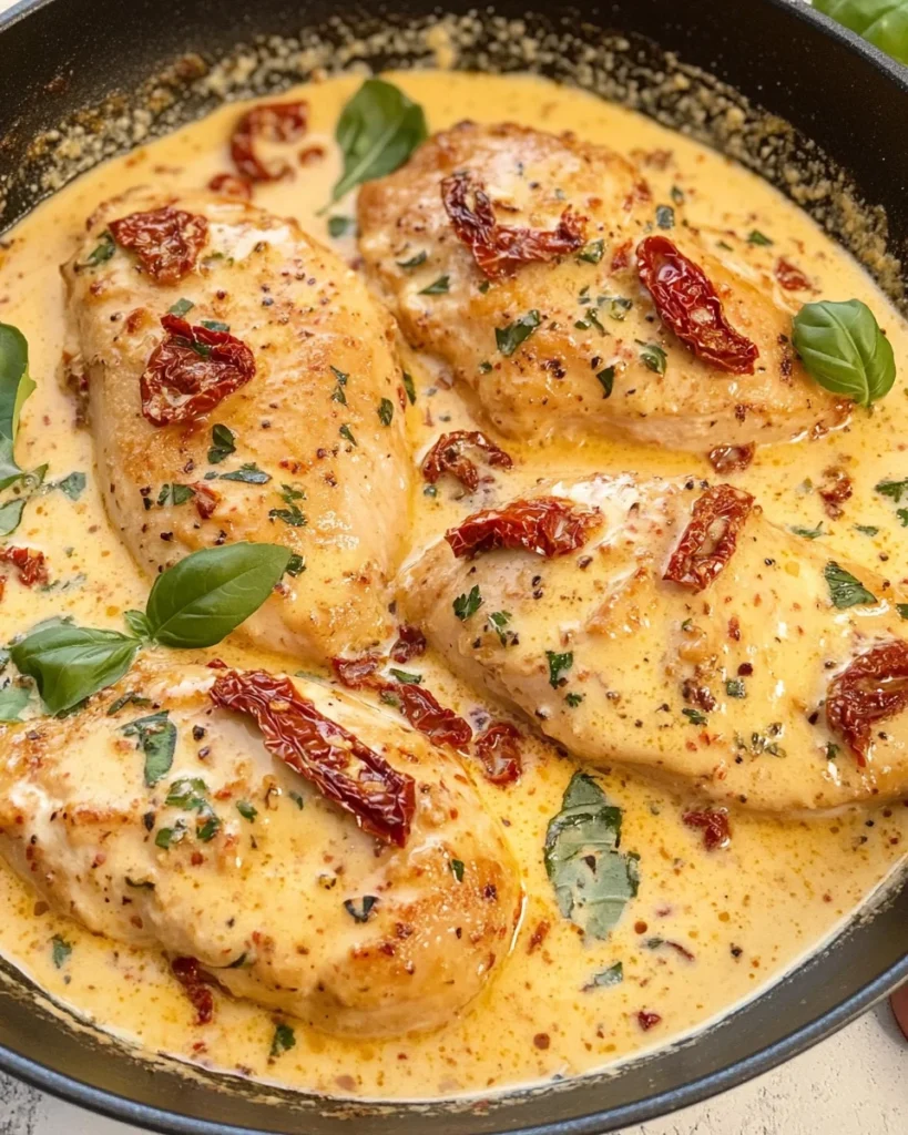Marry Me Chicken (In a Sun-Dried Tomato Cream Sauce)