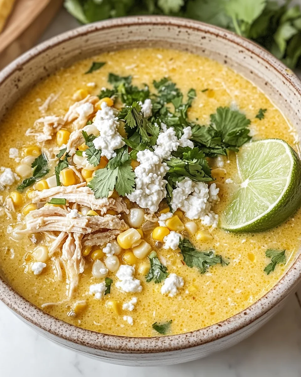 Mexican Street Corn Soup
