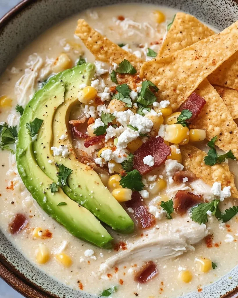 Mexican Street Corn White Chicken Chili