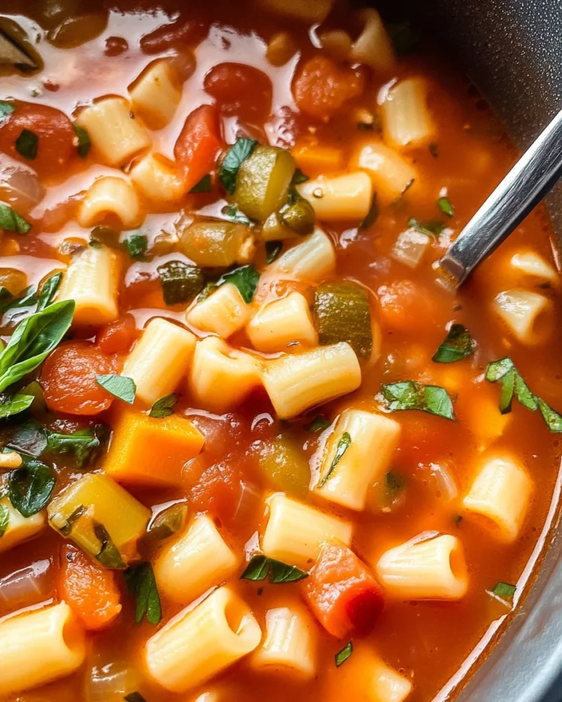 Minestrone Soup