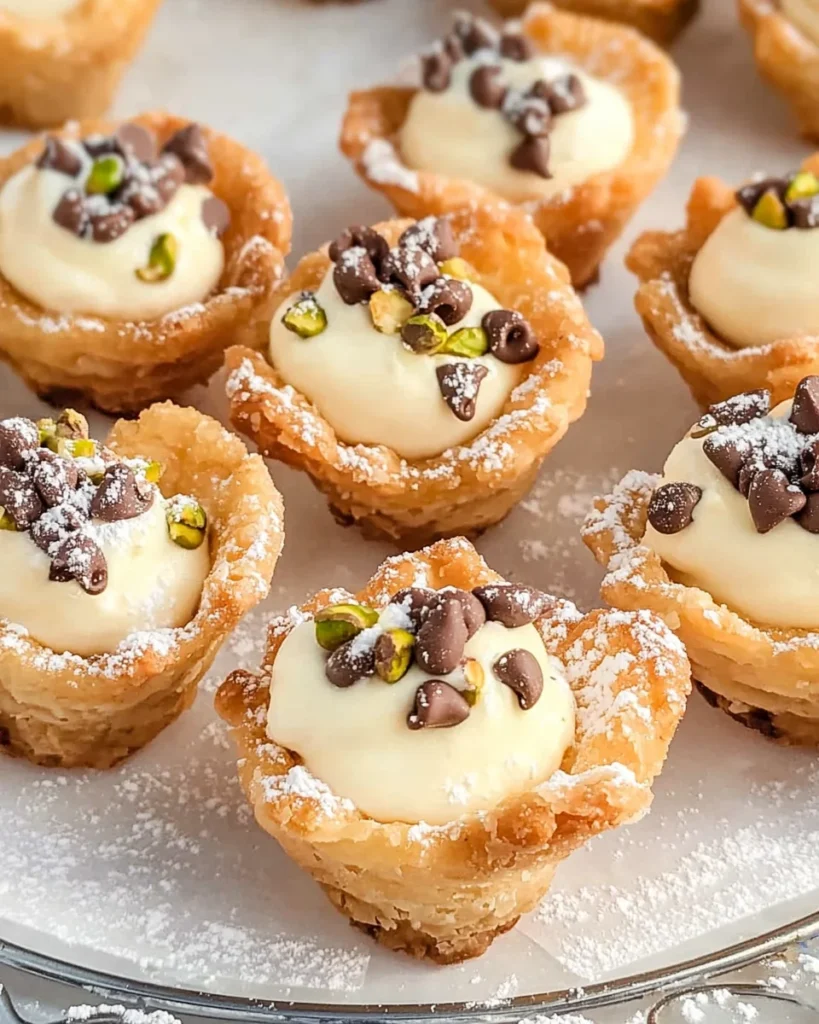 Mini Cannoli Cups