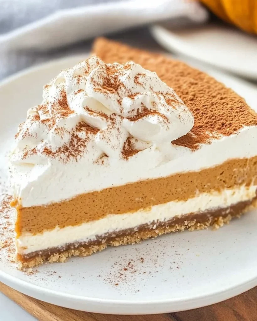 No Bake Pumpkin Pie Cheesecake