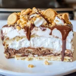 Peanut Butter Crunch Lasagna