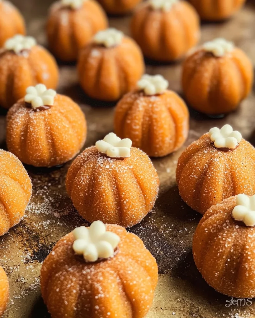 Pumpkin Cheesecake Truffles