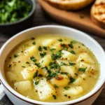 Roasted Garlic Potato Soup