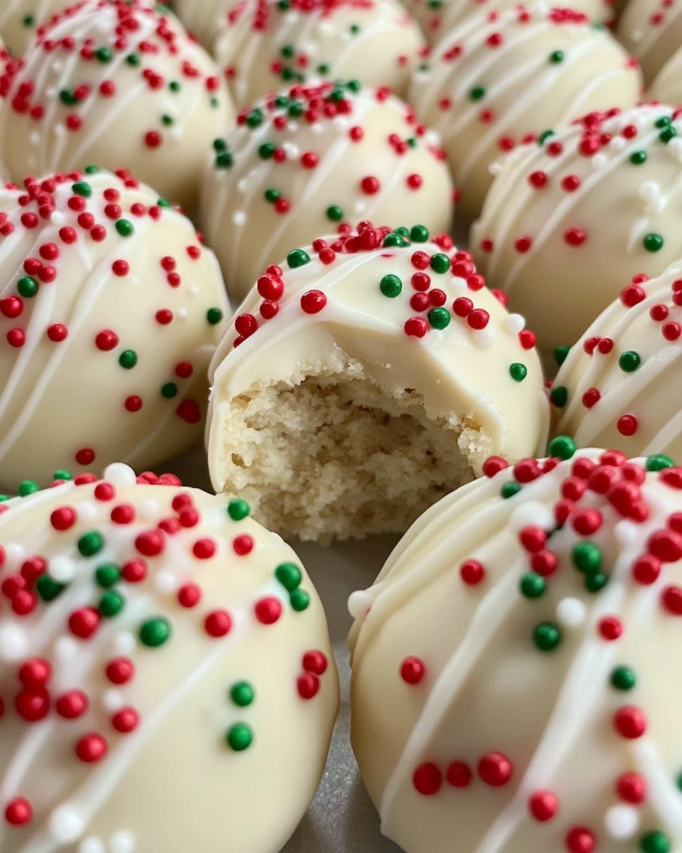 Sugar Cookie Truffles