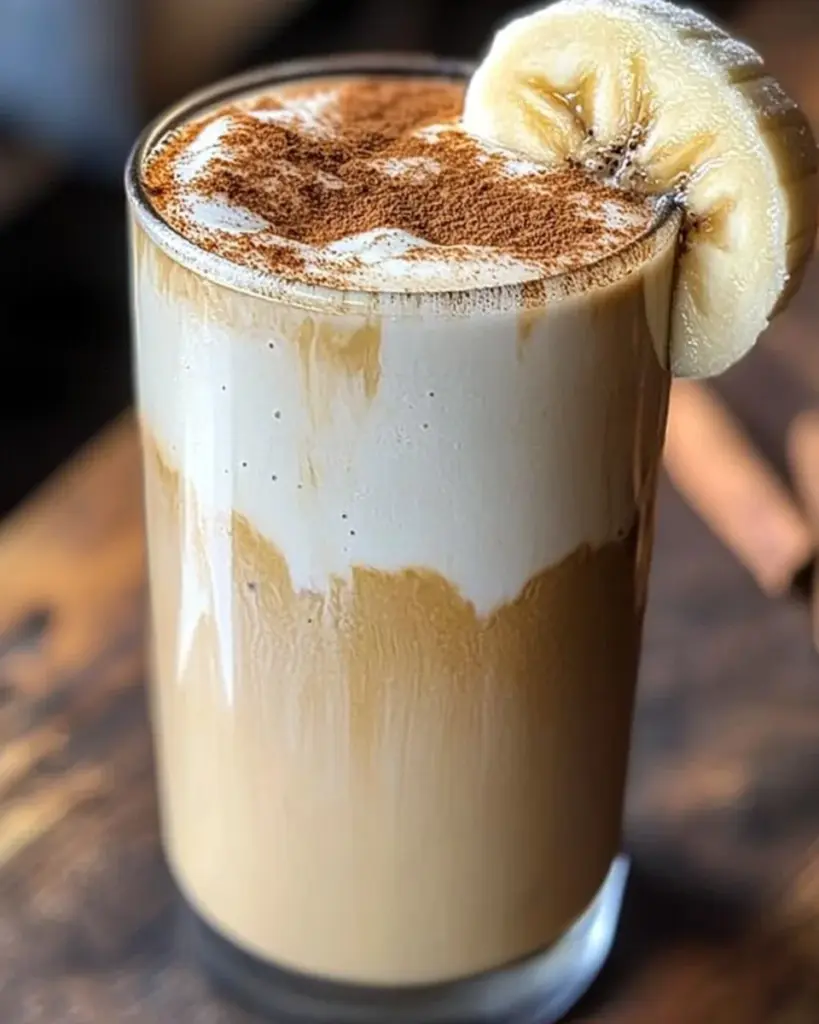 Banana Cream Iced Latte