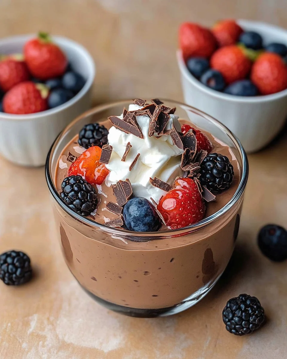 Chocolate Protein Pudding Recipe