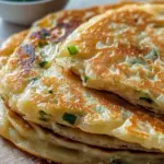 Crispy Flaky Scallion Pancakes from Scratch
