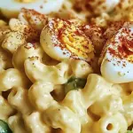 Deviled Egg Macaroni Salad