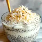 Easy Coconut Chia Pudding Recipe (Coconut Raffaello)