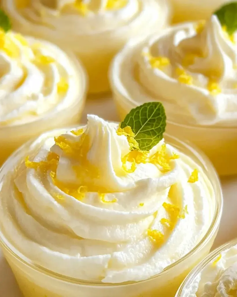 Easy Lemon Mousse
