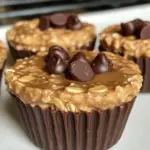 Easy Peanut Butter Protein Oatmeal Cups