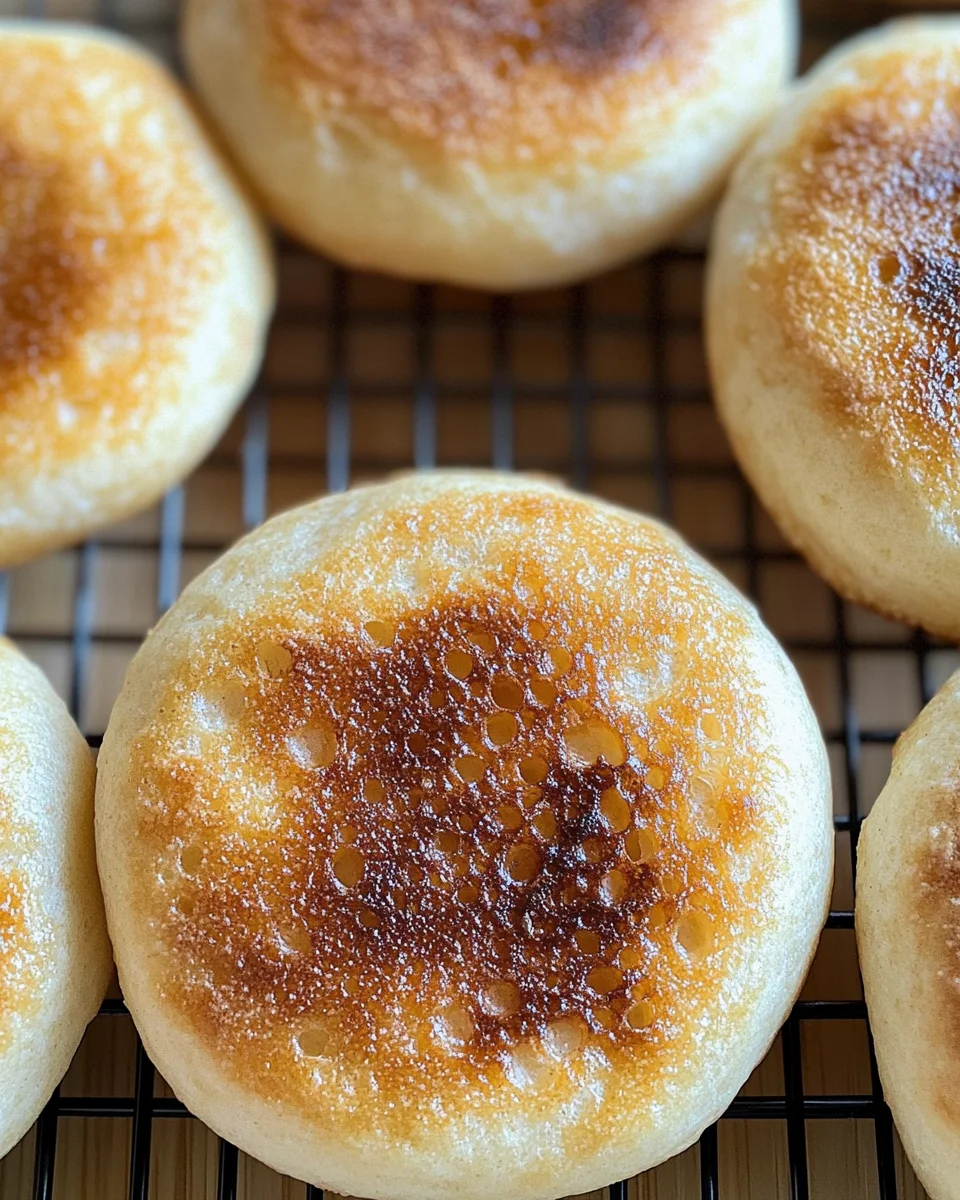 Easy Sourdough English Muffin Recipe