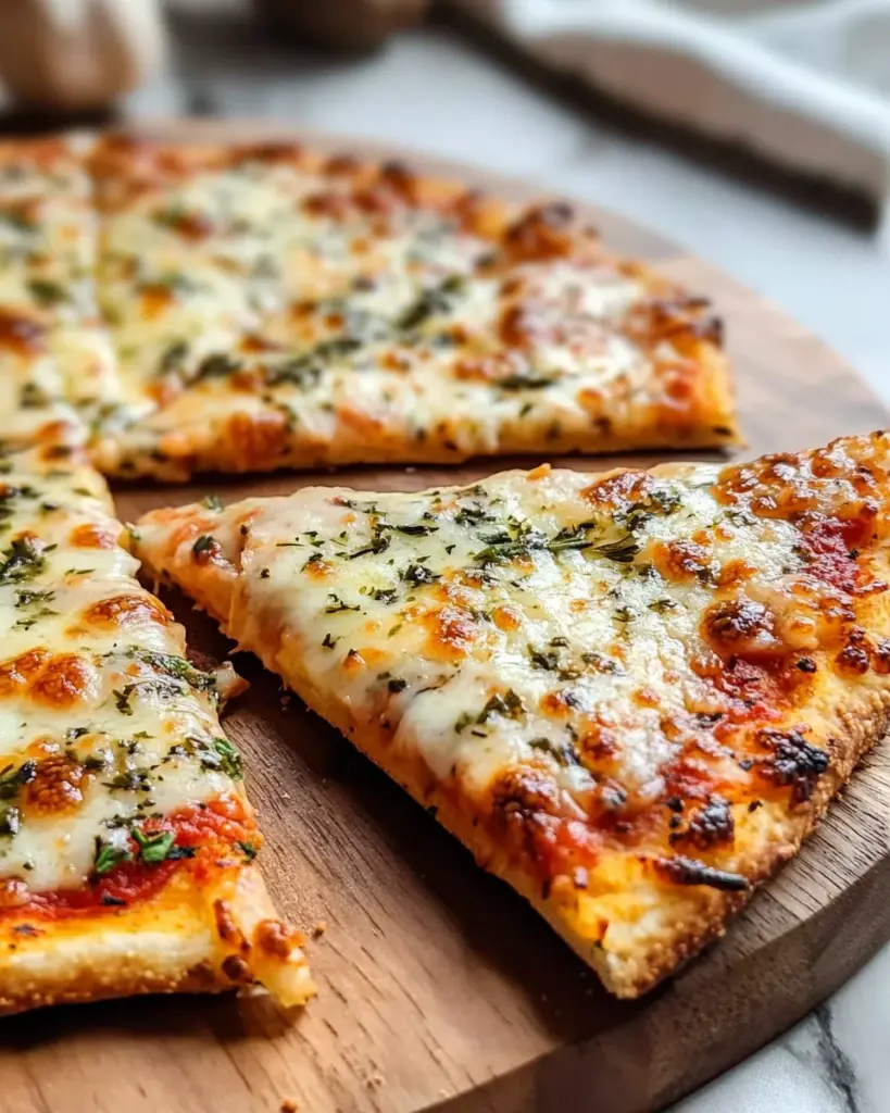 Flourless Cottage Cheese Pizza Crust