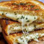 Garlic Bread Grilled Cheese | 15 min Lunch Idea
