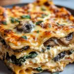 Mushroom And Spinach Lasagna Recipe