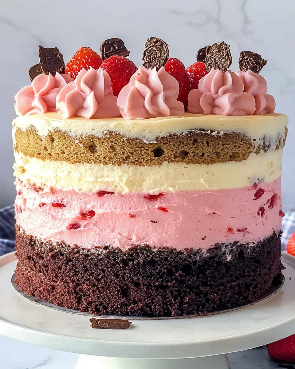 Neapolitan Cake