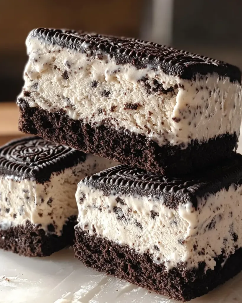 Oreo Ice Cream Sandwiches