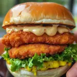 Spicy Double McChicken (Better Than McDonald's!)