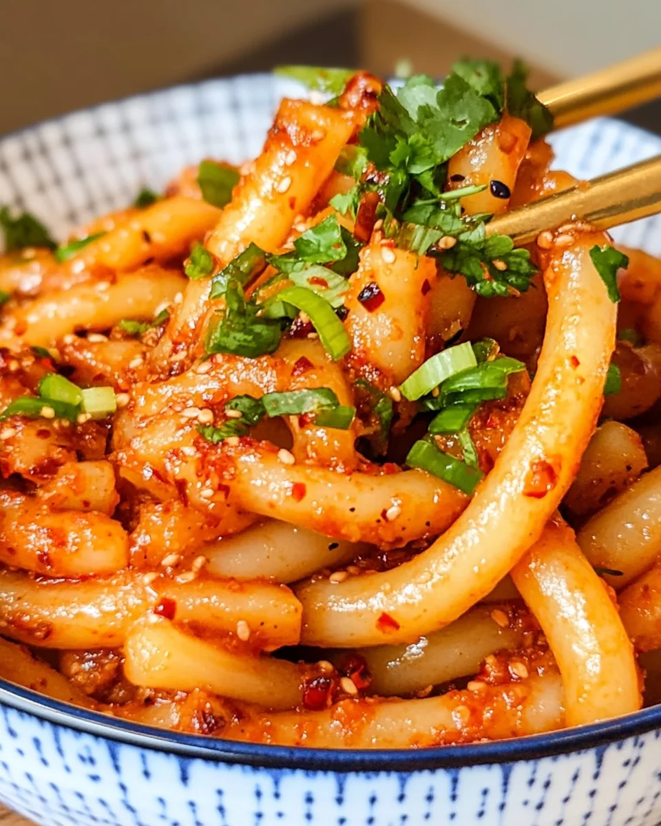 Spicy Potato Noodles