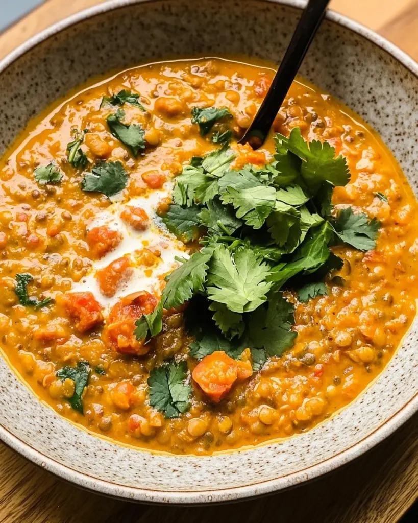 Spicy Red Lentil Curry