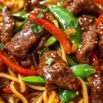 Sticky Beef Noodles
