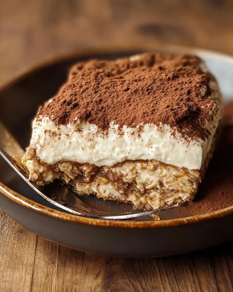 Tiramisu Baked Oats