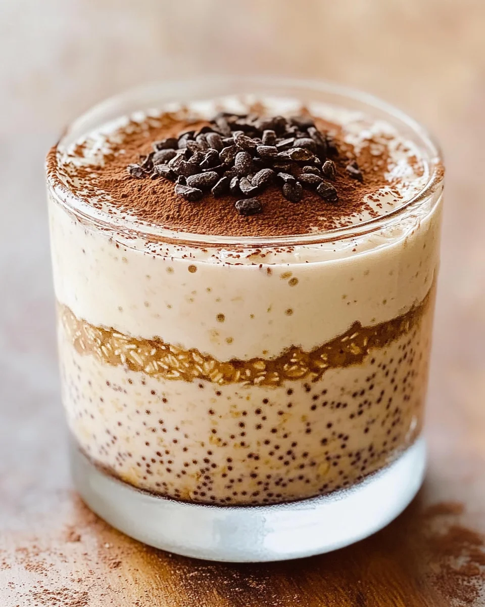 Tiramisu Overnight Oats